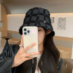 复古渔夫帽子女2024新款韩版春秋出游水桶帽百搭显脸小素颜盆帽潮