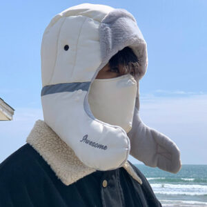 雷锋帽男冬季护耳加厚保暖防寒骑行东北雪乡男款2024新款帽子口罩